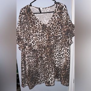 CHEETAH BLOUSE
